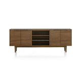 Mid-Century TV Stand Media Console with Cabinet