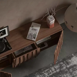 Mid-Century Walnut Sideboard Buffet, TV Stand and Coffee Table