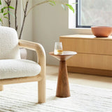 Modern Minimalist Side Table, Wooden Drink Tables