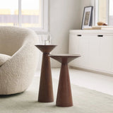 Modern Minimalist Side Table, Wooden Drink Tables