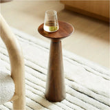 Modern Minimalist Side Table, Wooden Drink Tables