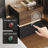 Smart Nightstand with Fingerprint Lock