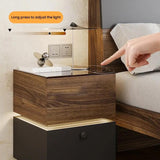 Smart Nightstand with Fingerprint Lock