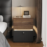 Smart Nightstand with Fingerprint Lock