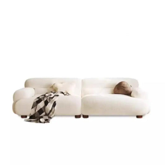 Modern Wool Couch Loveseat Sectional Sofas