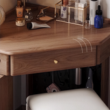 Small Corner Makeup Vanity Cupboard Dressing Table