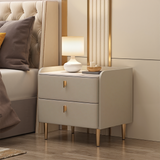 Wooden Nightstands Modern Luxury Bedside Table