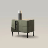 Modern Nightstand with Drawers Freestanding Bedside Table