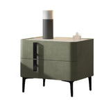 Modern Nightstand with Drawers Freestanding Bedside Table