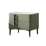 Modern Nightstand with Drawers Freestanding Bedside Table