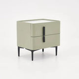 Modern Nightstand with Drawers Freestanding Bedside Table