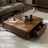 Modern Mid Century Square Coffee Table