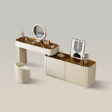 Makeup Vanity Desk Glass Dressing Table