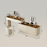 Makeup Vanity Desk Glass Dressing Table