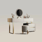 Modern Makeup Vanity Set with Storage