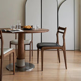 Modern Round Wooden Dining Table Set