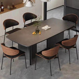 Modern Minimalist Rectangular Dining Table