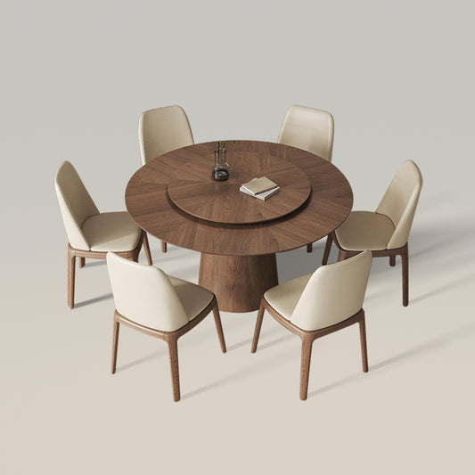 Solid Wood Round Table Dining Table