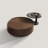 Solid Wood Round Coffee Table Livingroom