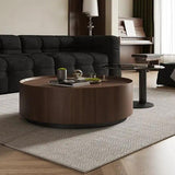 Solid Wood Round Coffee Table Livingroom