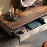 Dressing Table Makeup Vanity Desk with Mirror