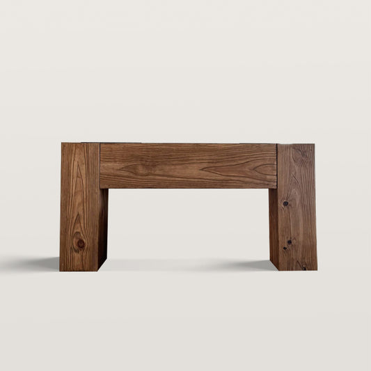 Rustic Solid Wood Console Table