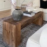 Rustic Solid Wood Console Table