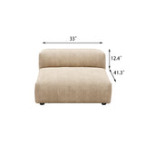 Modern Sectional Lounge Sofa Over Sized Deep Seated Couch