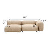 Modern Sectional Lounge Sofa Over Sized Deep Seated Couch