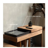 Modern Coffee Table Storage Cabinet With Light