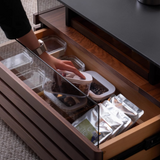 Modern Coffee Table Storage Cabinet With Light