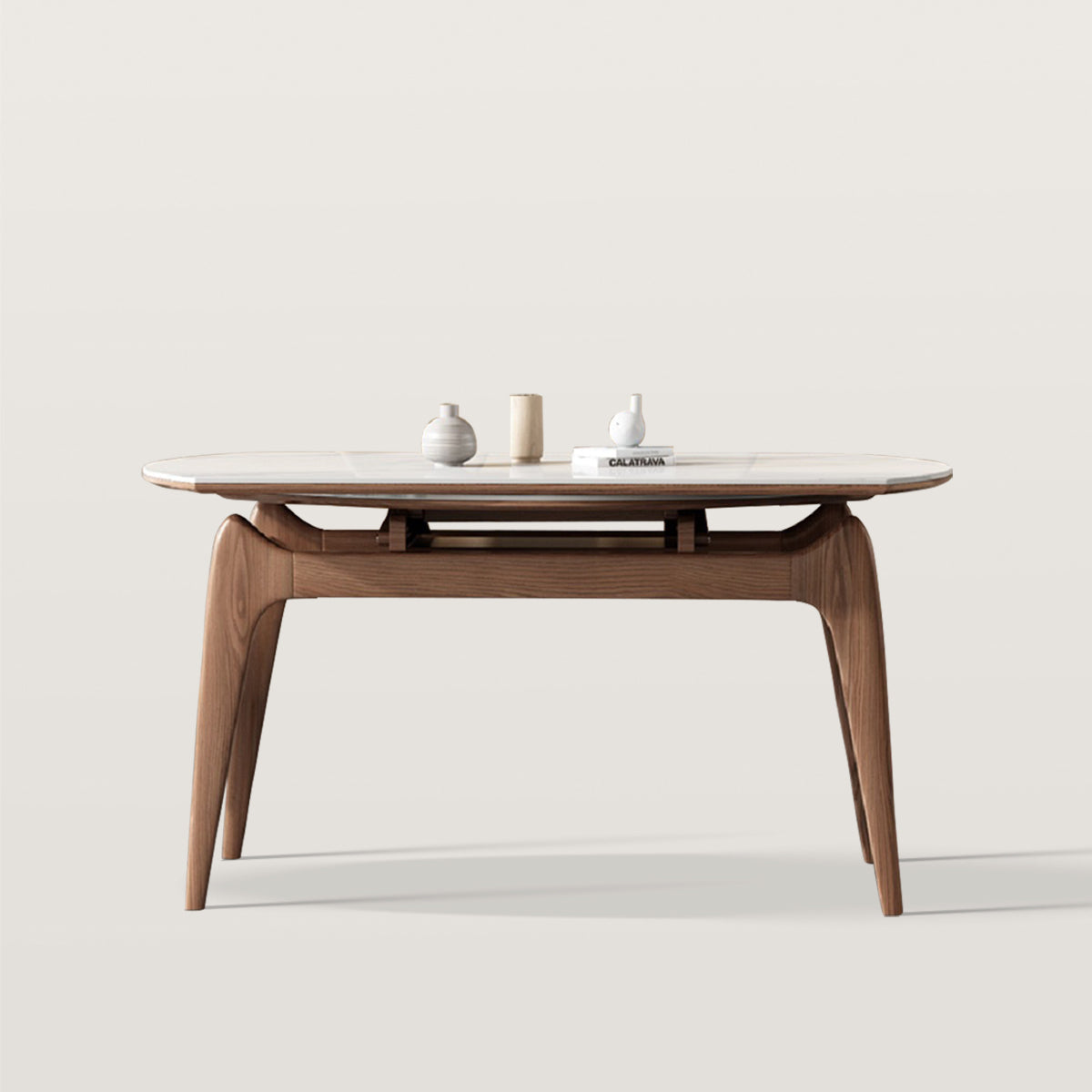 Retractable Rock Table With Cat-ear Shaped Leg – Vabches