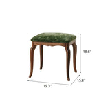 Retro Living Room Shoe Changing Stool Makeup Stool