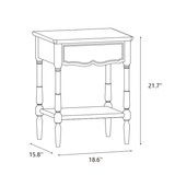 Nordic Style Small Side Table for Living Room Bedroom