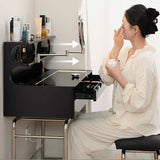 Bauhaus Makeup Vanity with Visual Desktop and Induction Light