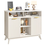 Storage Cabinet Sideboard Buffet with Adjustable Shelves