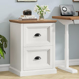 Walnut and White