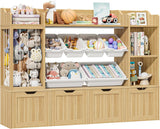 Vabches Kids Toy Organizer with 3 Movable Drawers