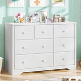 Multi-Functional Wood Large Chest of White Drawers for Bedroom