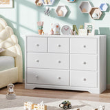 Multi-Functional Wood Large Chest of White Drawers for Bedroom