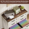 Vabches 6 Drawer Lateral File Cabinet with Lock