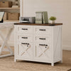 Vabches 6 Drawer Lateral File Cabinet with Lock