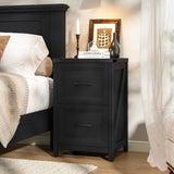 Vabches 2 Drawer Farmhouse Vertical Filing Cabinet for Home Office