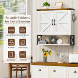 walnut and white