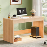 Vabches Executive Desk with  3 Drawers and Led Light