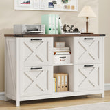 Farmhouse Lateral Filing cabinet Fits Letter for Home Office