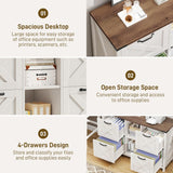 Farmhouse Lateral Filing cabinet Fits Letter for Home Office
