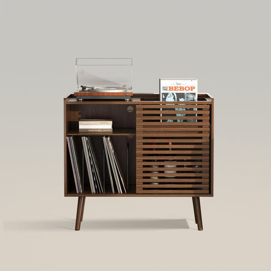 Record Player Stand Vinyl Record Cabinet