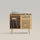 Record Player Stand Vinyl Record Cabinet