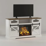 TV Stand for Televisions up to 65 Inch with Sliding Barn Doors